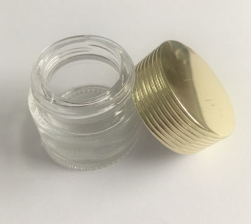 1oz frosted PETG jar for body butter